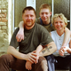 Nesmith, his wife, and his son Kevin.